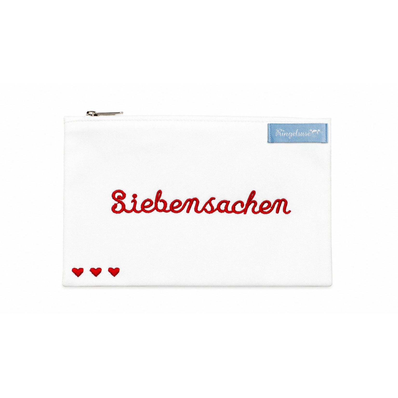 Kosmetikbeutel “Siebensachen” weiß