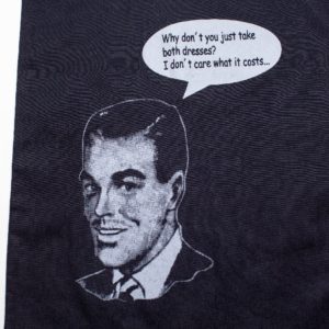 Detail Beutel “Both Dresses” von Ringelsuse