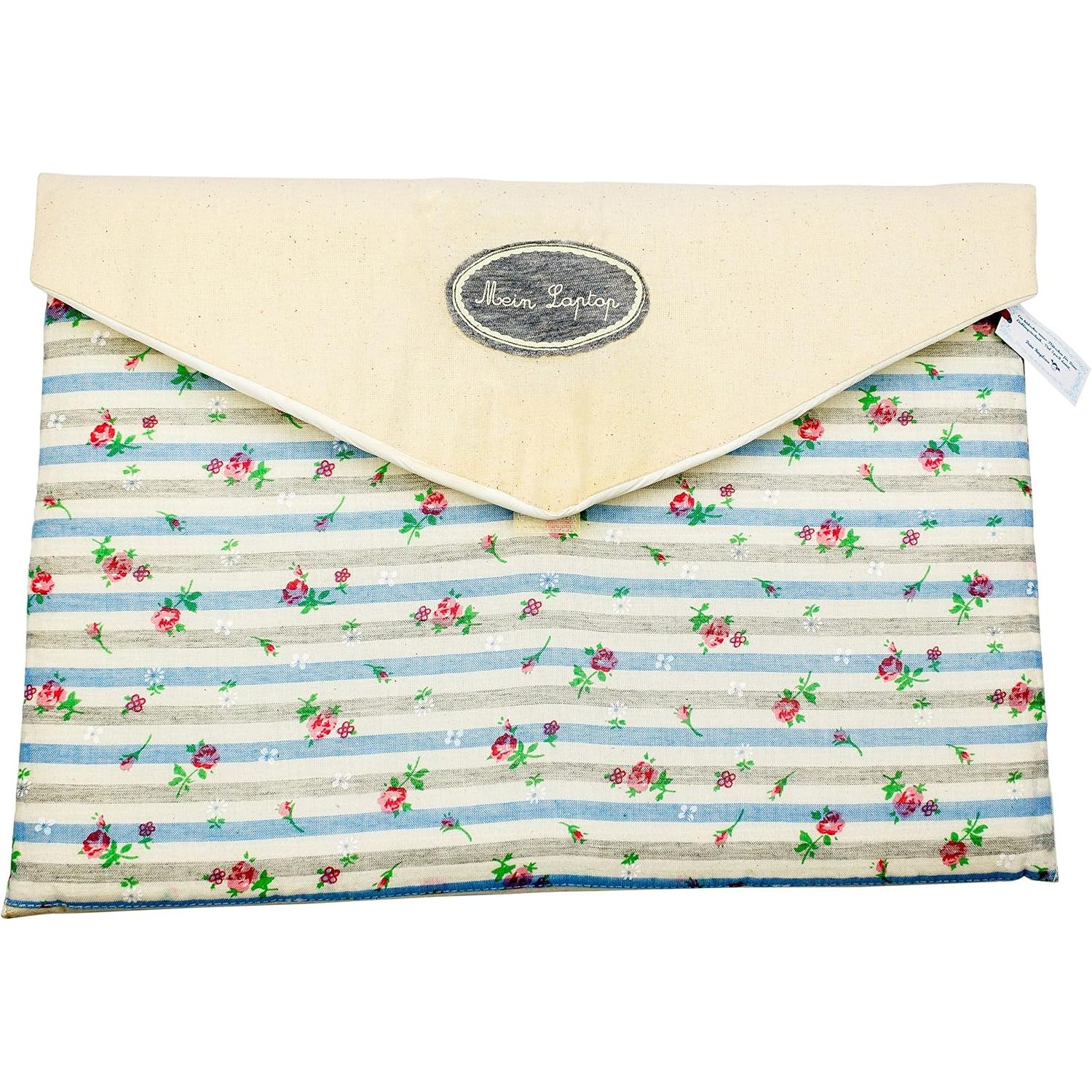 Laptoptasche blau grau